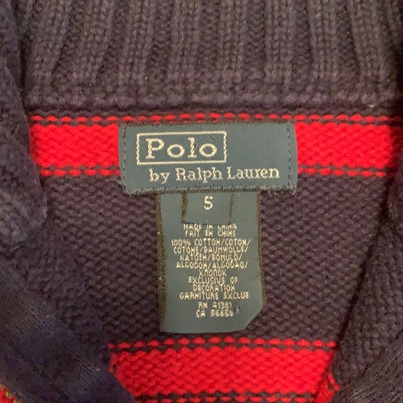 SOLD Polo RL Boys Sweater - Picture 4 of 6